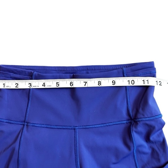 Lululemon Fast & Free Crop II *Nulux 19" -Stony Grape- Size 4 - Picture 11 of 13